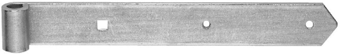 POLLMANN Tor-Ladenband Ende spitz für Dorn13mm,800mm Eisen, feuerverzinkt (1068001)