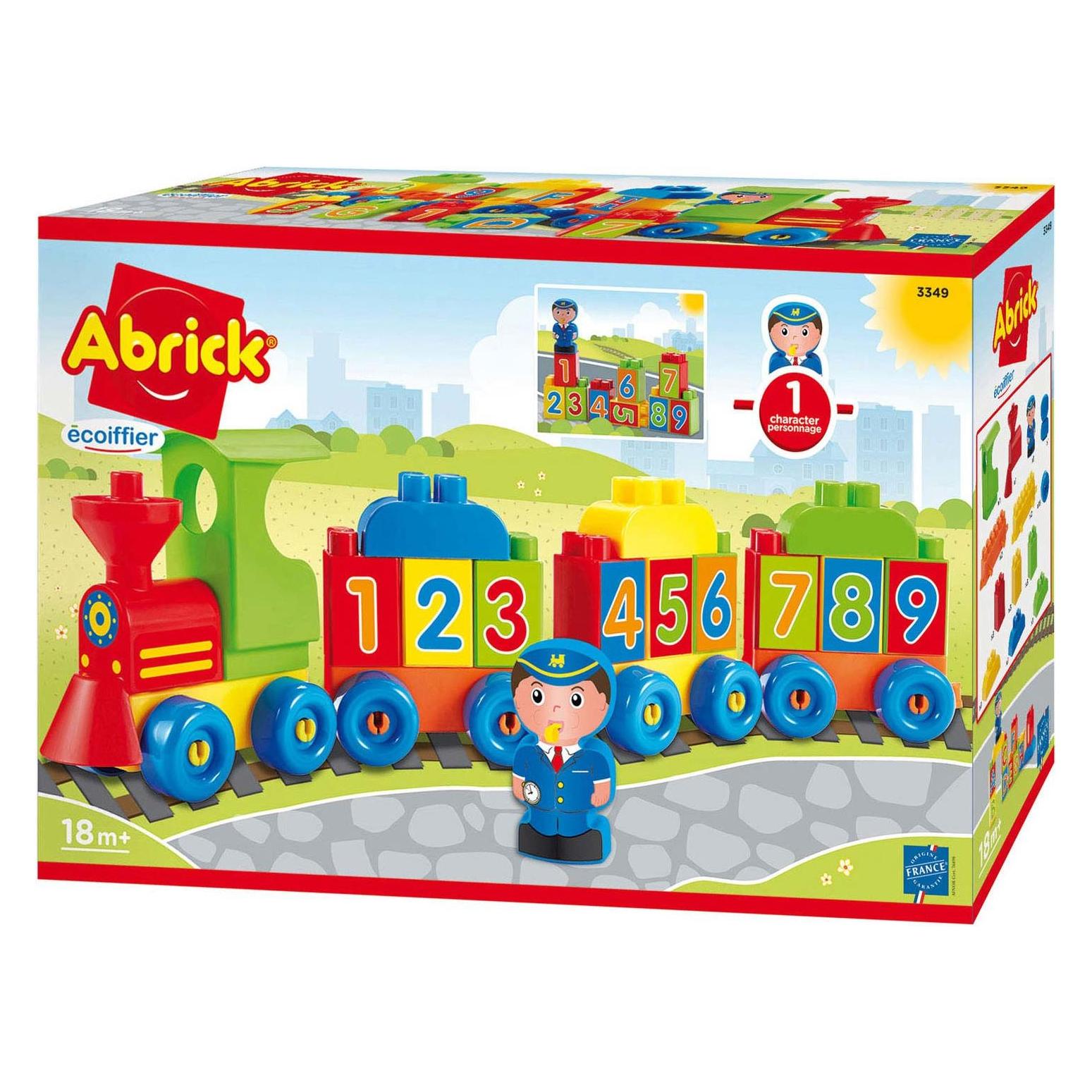 Abrick Locomotive Buchstaben und Zahlen (3349)
