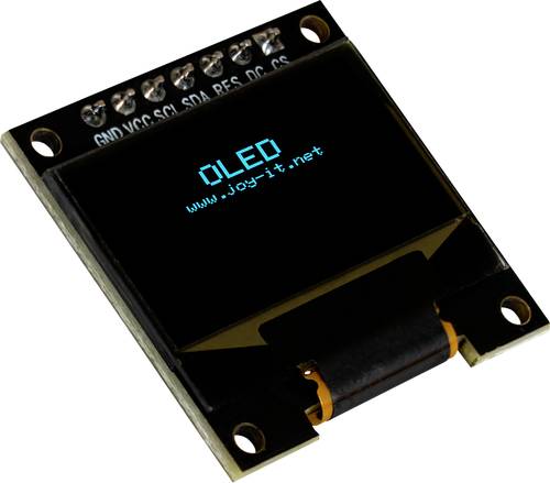 Joy-it SBC-OLED01V2 Display-Modul 2.4cm (0.96 Zoll) 128 x 64 Pixel