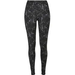Urban Classics, Damen, Tights, Ladies Soft AOP Leggings (XL), Schwarz