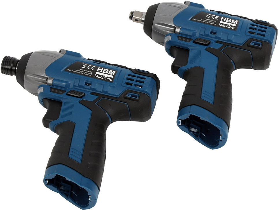 HBM Avvitatore a impulsi a batteria e avvitatore a impulsi 10,8 Volt