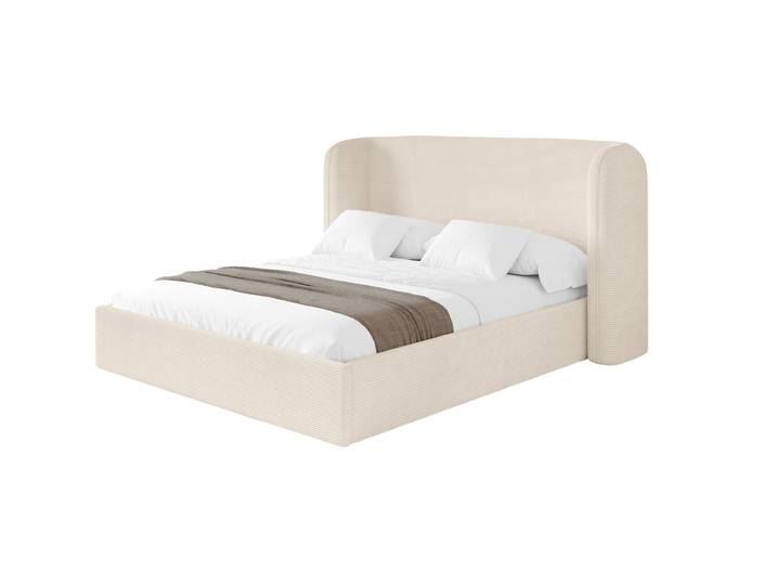 Polsterbett ESTI 140x200 cm Beige - Poso 105