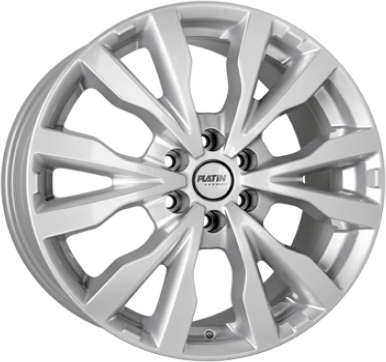 Platin P86 Silver 6.5x17 ET 54 6/130 Alufelge Silber