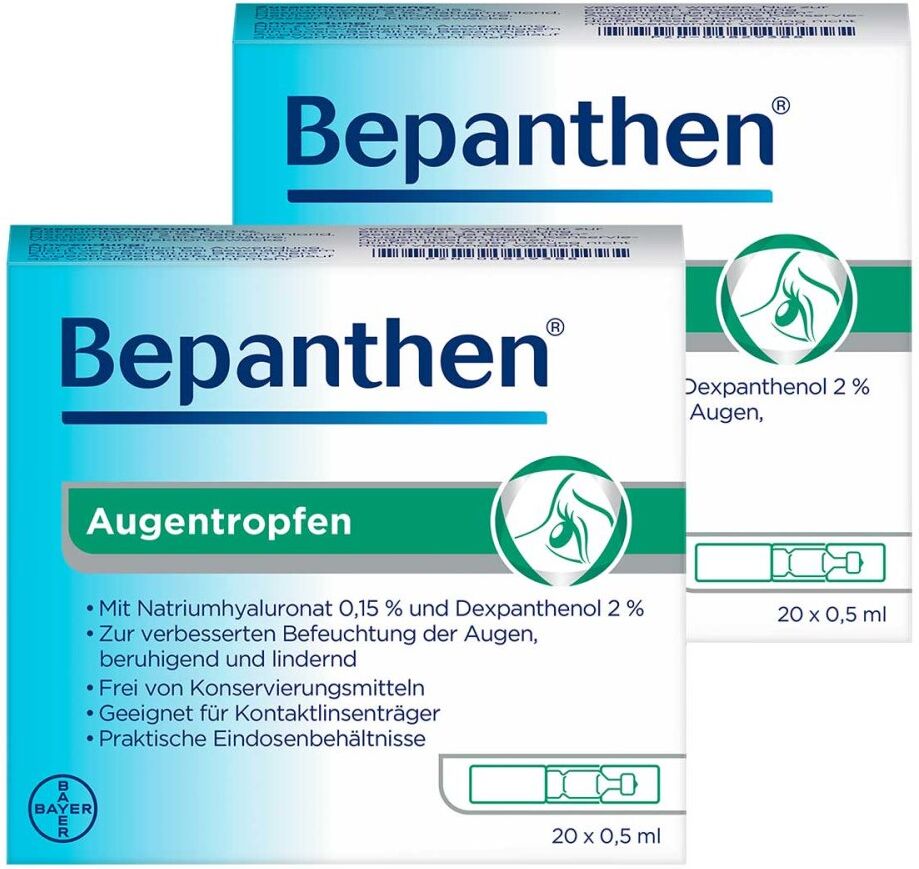 Bepanthen Augentropfen 2x20X0.5ml