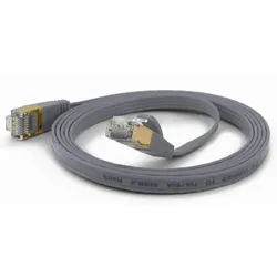 Wantec 7301 Netzwerkkabel Grau 2 m Cat6a F/FTP (FFTP)