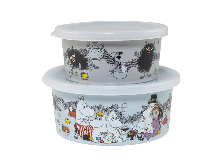 Rätt Start Mumin Picknick Stinky Snackbox, lot de 2 Multi