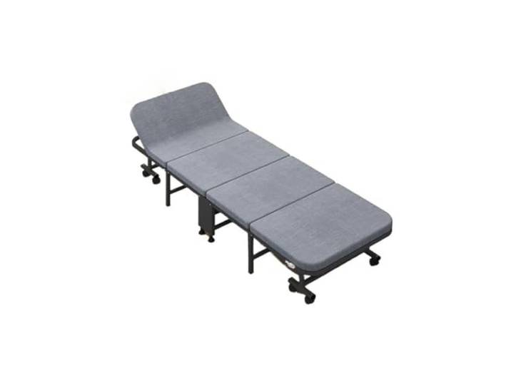 Xumh2024-3 Klappbett Tragbares Klappbett, Einzelbett, Nickerchen-Loungesessel, Kühlung, Büroarbeitsplatz(XL)