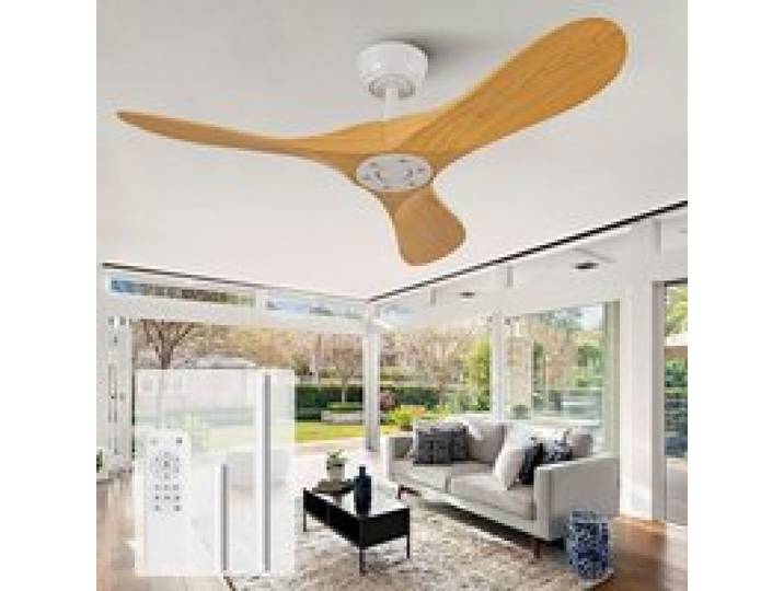 Ventilateur Plafond 42 Pouces- Sans Lumière- Télécommande- 6 Vitesses-Silencieux- 3 Pales