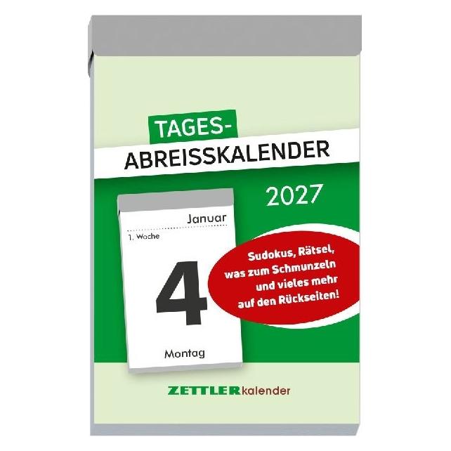 Neumann Tagesabreisskalender 1T/S L 6,6x9,9cm (661191/304-0000)