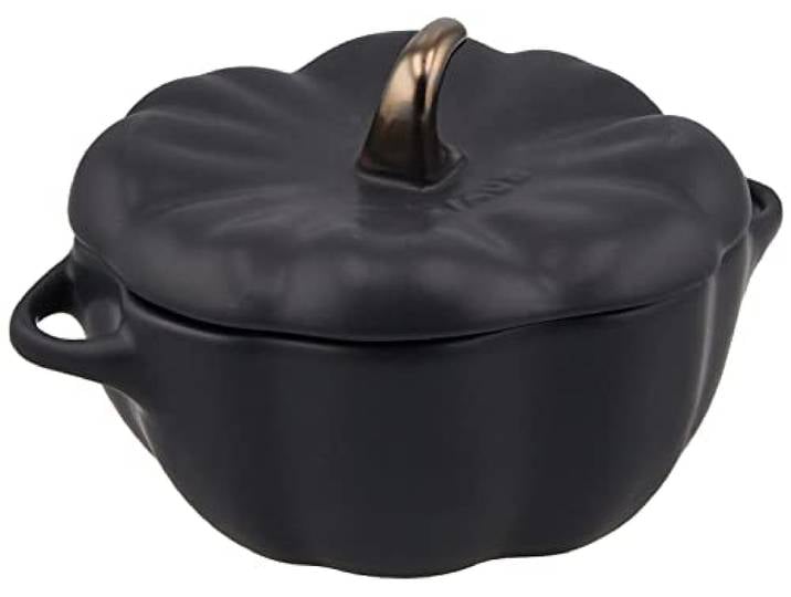 STAUB - Citrouille - Cocotte - Noir mat - Céramique - 12.2 cm