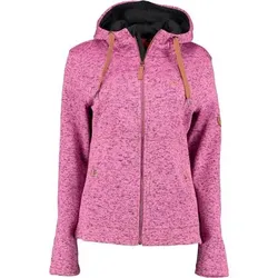 OS Trachten Adisur Strickfleece Jacke Damen (Himbeere), Himbeere, 40