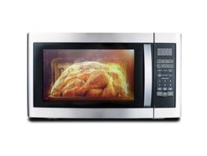 Four à micro-ondes multifonctionnel sur pied avec grill-Smad-42L-1100W-Noir-Grill 1200W~1400W