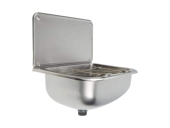 DiAqua Ausgussbecken Edelstahl 45 × 34 × 21 cm