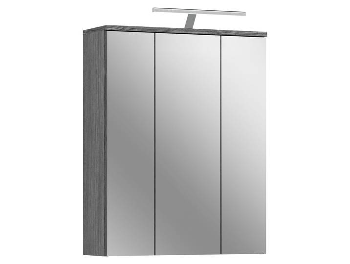 Spiegelschrank Blake rauchsilber inkl. LED Beleuchtung