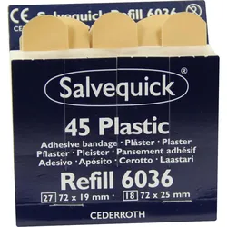Salvequick Pflasterstrips Wasserfest 45 ST