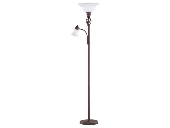 Trio Leuchten Stehleuchte, Rostfarben, Glas, 180 cm, getrennt schaltbar, Lesearm, Lampen & Leuchten, Innenbeleuchtung, Stehlampen, Stehlampen