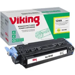 Viking 124A Kompatibel HP Tonerkartusche Q6002A Gelb