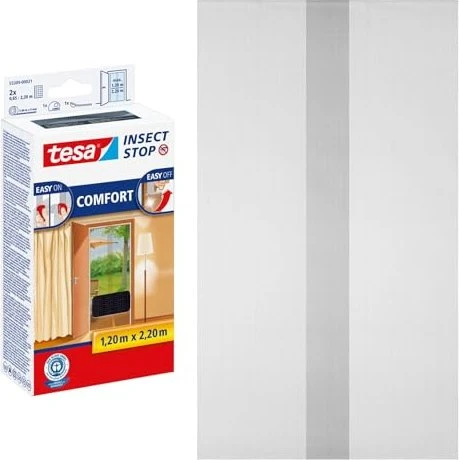 tesa Fliegengitter INSECT STOP anthrazit 1,2 x 2,2 m