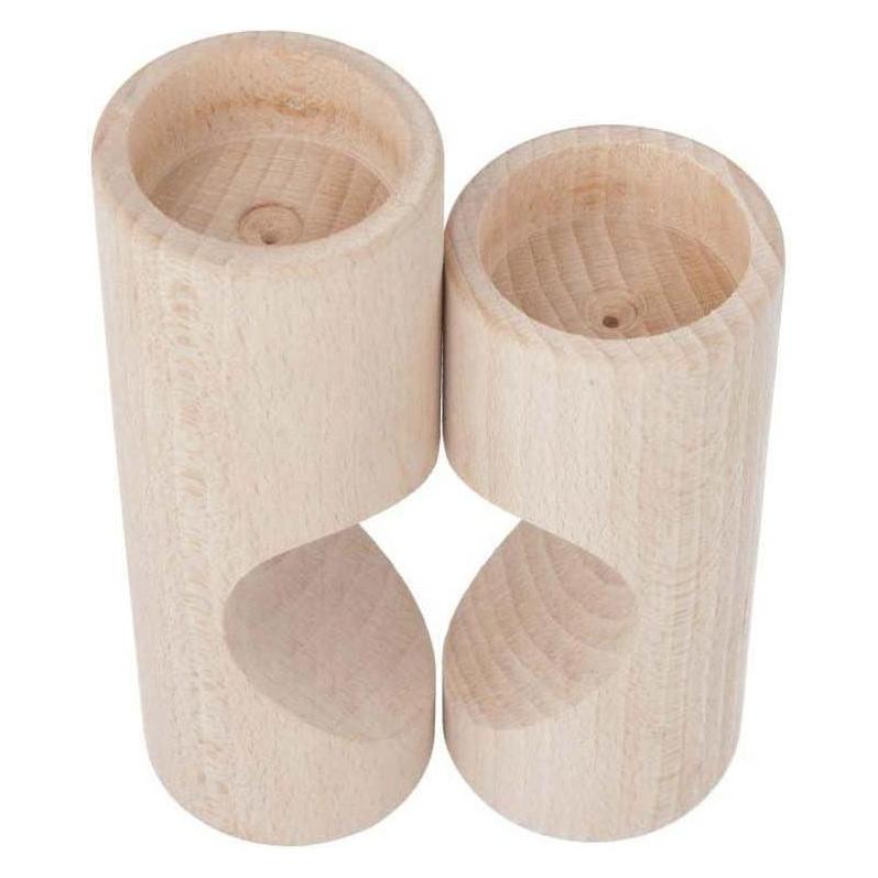 Playwood Teelichthalter Herz aus Holz, 2-teilig. (64696191)