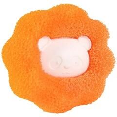 Friendly Fresh Finds Pet Hair Remover Reusable Laundry Filter Balls Cat Fur Lint Catcher For Washing Machine orange 1pc
