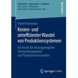 Kosten- und zeiteffizienter Wandel von Produktionssystemen, Fachbücher von Frank Ehrenmann