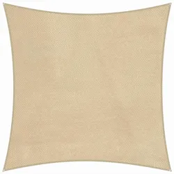 Sonnensegel Lanzarote Quadrat ca.360x0,3x360cm Naturfarben