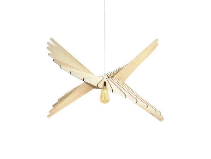 Suspension bois fsc diamètre 65cm bois