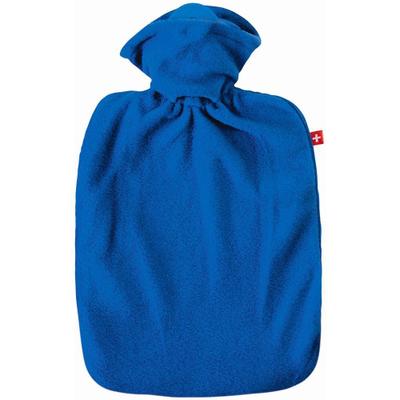 Emosan Wärmflasche Klassik Vlies blau 1 St