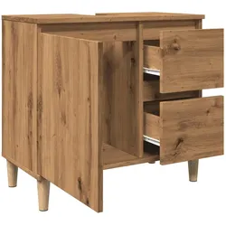 vidaXL, Waschbeckenunterschrank, Pakonon (65 x 33 x 60 cm)