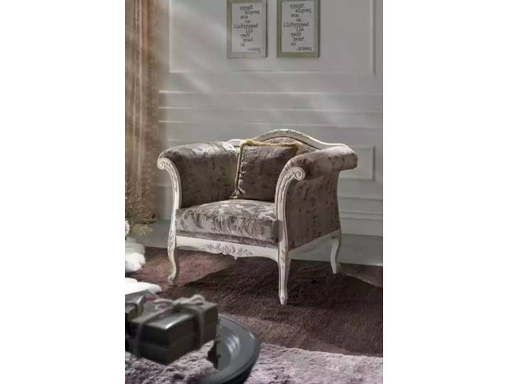 JVmoebel Sessel Eleganter grauer Loungesessel mit hochwertigem Textilbezug (1-St., Sessel), Made in Europa