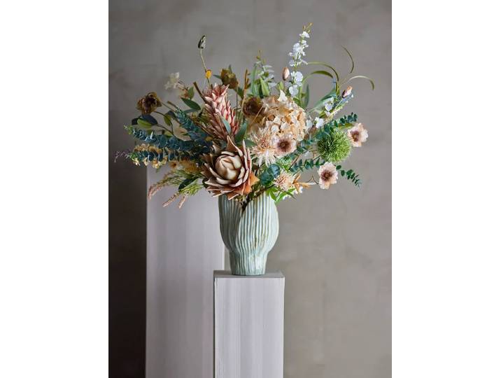 Bloomingville Hortensiastengel kunstbloem nature 65cm