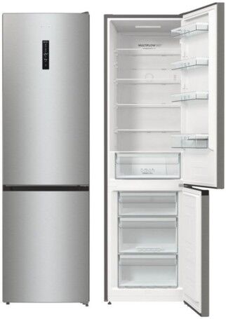 Gorenje NRK62CA2XL4 - Combinato frigo/congelatore No Frost - inox - 200 cm