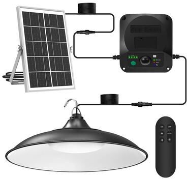 Multicon Wholesale Hub Solar Ceiling Pendant Light With Remote For Outdoor Garden Patio Lighting Solar Ceiling Pendant Light With Remote For Outdoor Garden Patio Lighting