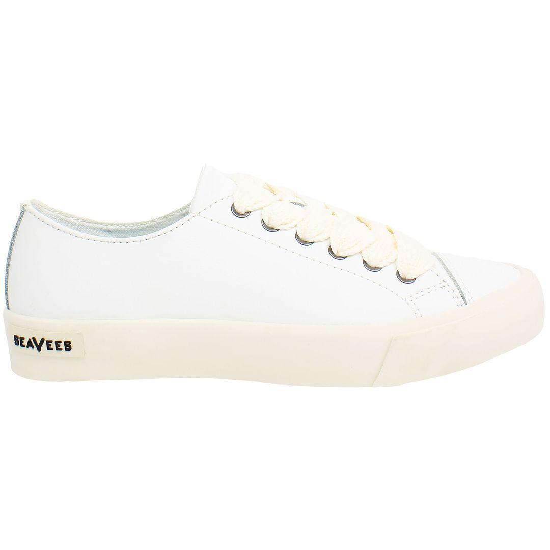 Seavees Crosby Dames Witte Plimsolls