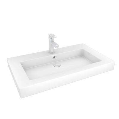 AcquaVapore Waschbecken, Waschtisch, DIY City 80cm