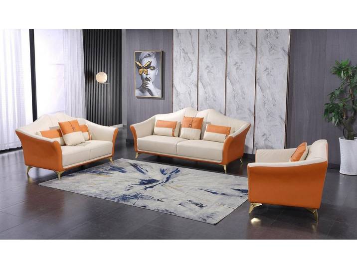 Xlmoebel Polstergarnitur Chesterfield Sofagarnitur mit hochwertiger Polsterung, (Sofagarnitur, 2-tlg., Sofagarnitur 3+2 Sitzer), Hergestellt in Europa