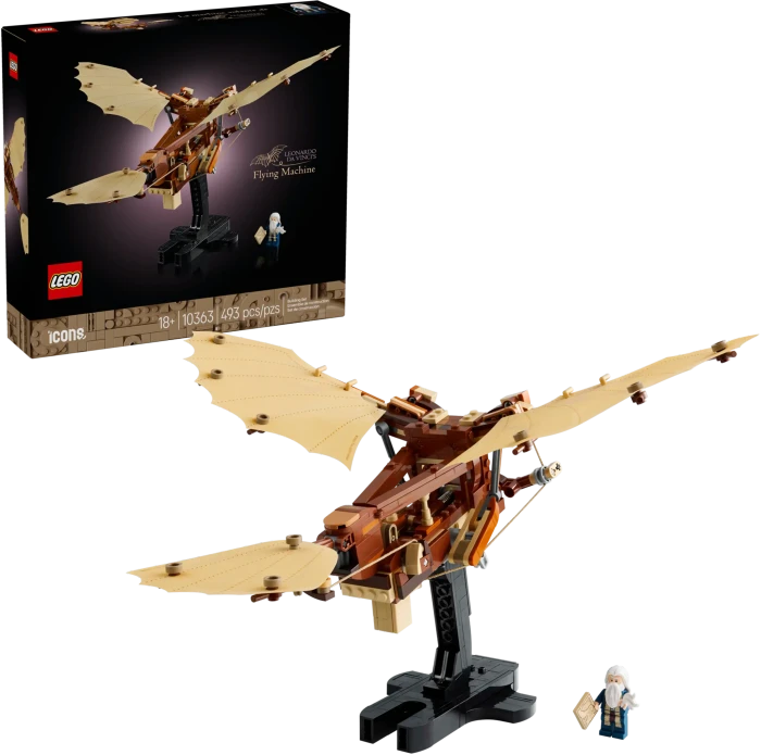 LEGO Icons 10363 Leonardo da Vincis Fluggerät