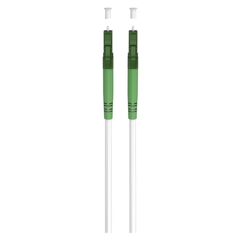 Goobay Glasfaserkabel FTTH, Singlemode OS2 White, weiss Simplex, 3 m (3 m) (59586)