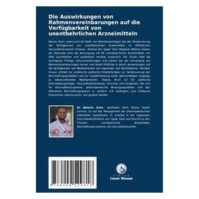 Umbreit Die Auswirkungen von Rahmenvereinbarungen auf die Verfügbarkeit von unentbehrlic (Deutsch, Softcover, Abdalla Salia) (69163328)