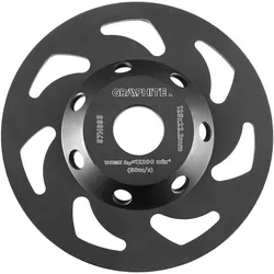 Graphite, Sägeblatt, diamond wheel (125 x 22.2 x 5 mm diamond grinding wheel, L segment)