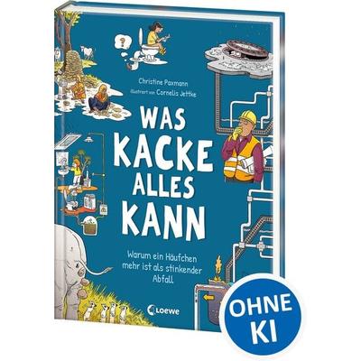 Was Kacke alles kann, Gebundene Ausgabe von Christine Paxmann, Loewe, 978-3-7432-1983-0