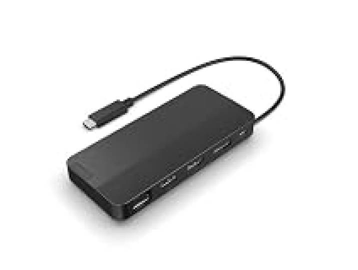 Hub USB Lenovo 40B90100EU Noir