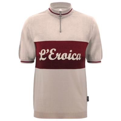 Santini - Eroica Vino Wool Jersey - Radtrikot Gr XL rosa