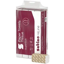satino HiLine Papierhandtücher 2-lagig hochweiß 3750 Blatt weiß, 20.6 cm