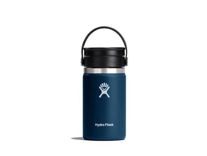 Hydro Flask WIDE FLEX SLIP Auslaufsicher, isoliert, kompatibel mit Getränkehaltern – hält Getränke 24 Stunden kalt und 12 Stunden heiß – Indigo