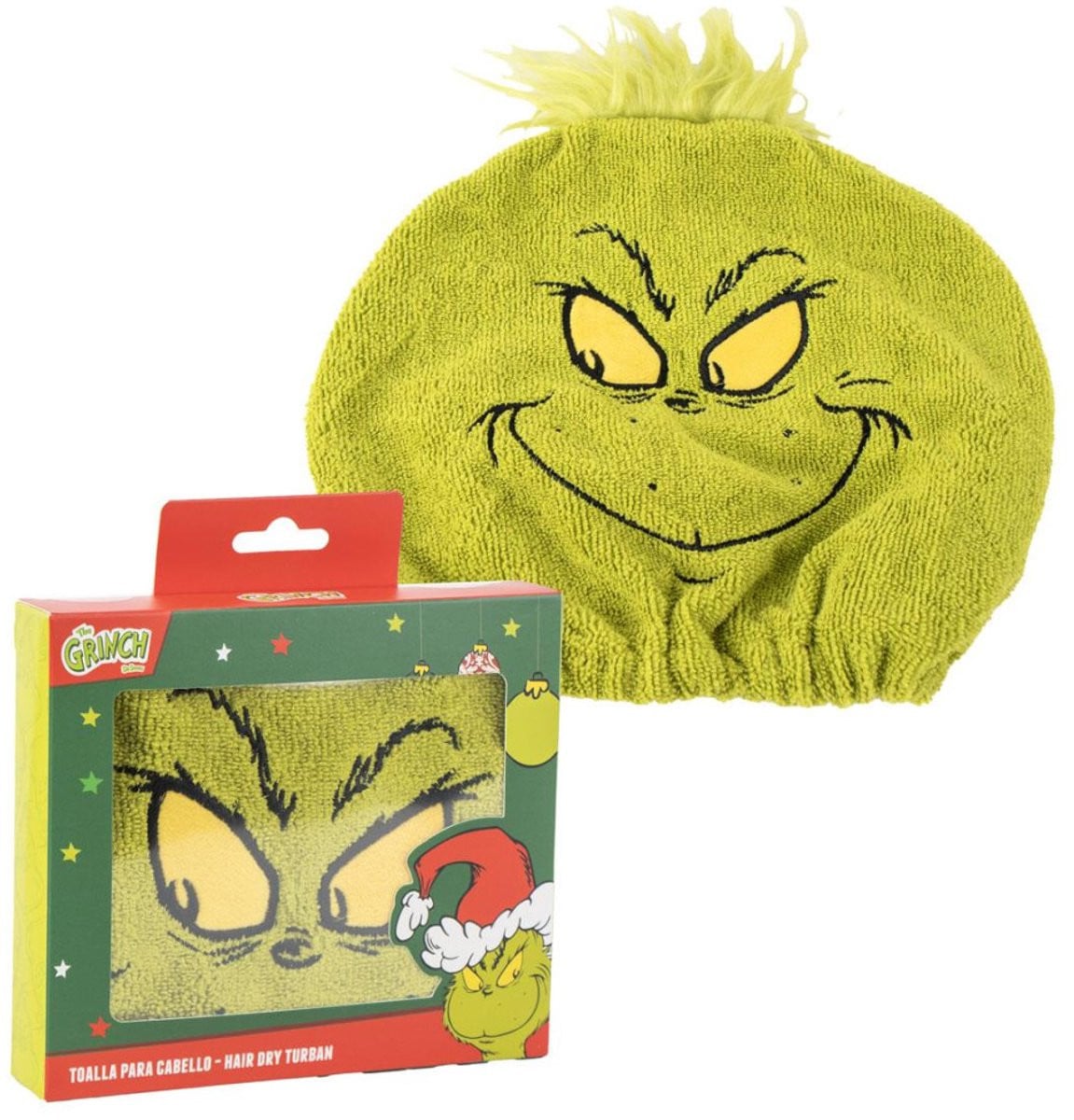 De Grinch Mischief haarhanddoek voor volwassenen