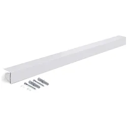 Ersatzkassette 126 cm breit in Weiss für Ersatzrollen Duschrollo von KS Handel 24