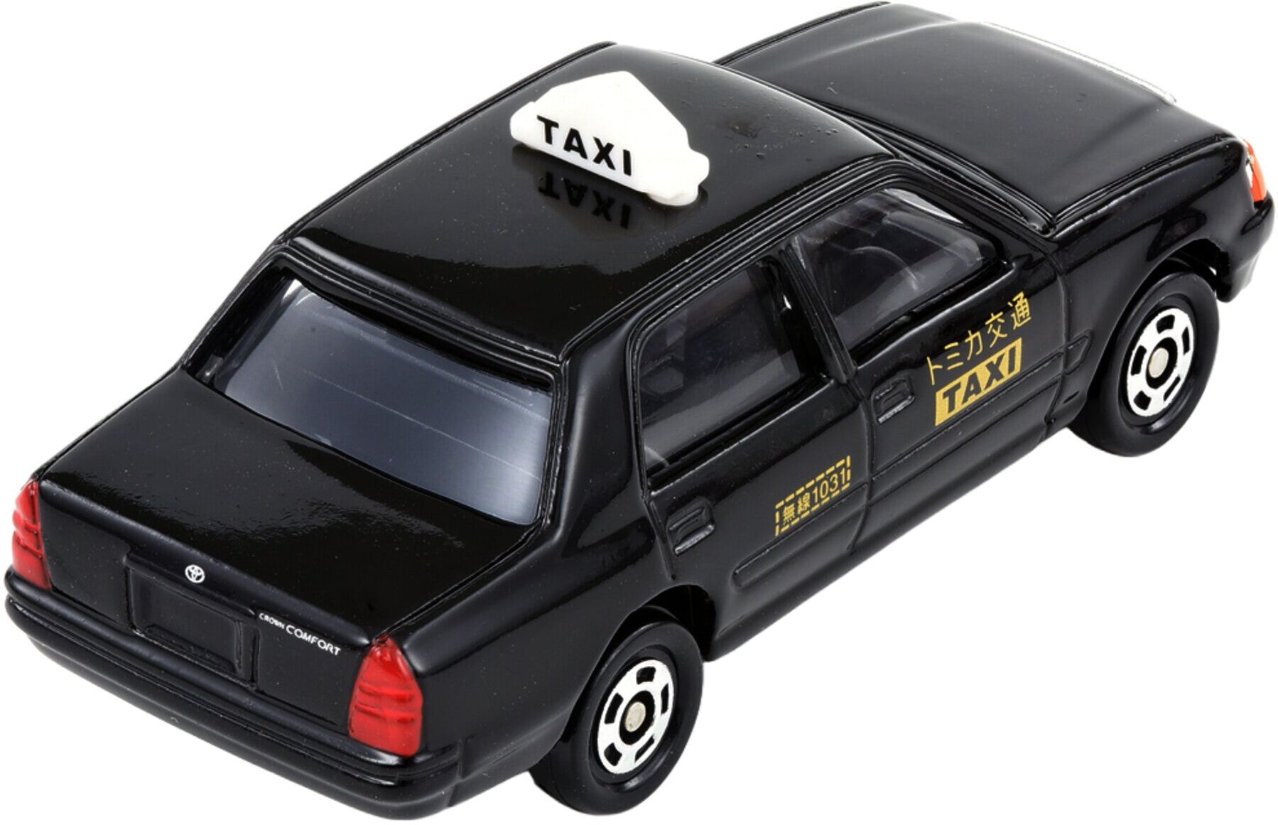TOMY Tomica No. 51 Toyota Crown Comfort Taxi - Black - Suitable for Children Aged 3 Years and Over