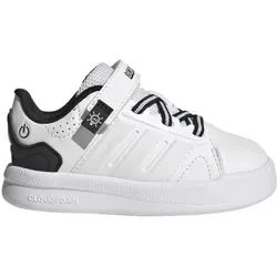 adidas Lightorama Court Elastic Lace Sneaker Baby - footwear whit