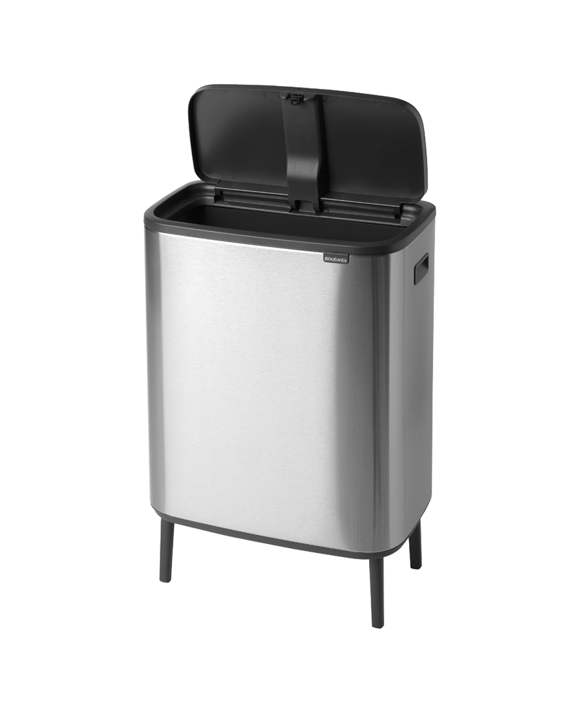 Brabantia Bo Touch bin Hi Abfalleimer 60 Liter mit Kunststoff 130267